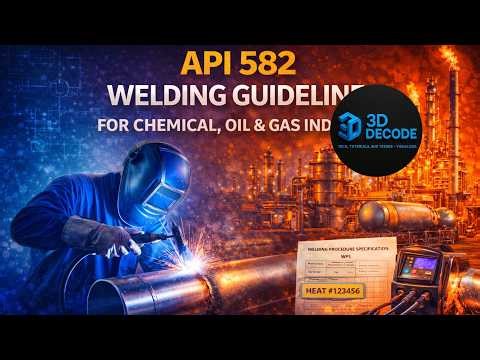 API 582 Welding Quality Explained | Defects, Acceptance Criteria & Repair Methods | 3DDECODE
