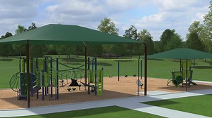 🤸‍♀️🤸‍♂️Check out the NEW playground coming to Meadow Lake Park! Construction will begin March 23 and the new playground will be ready for play by late spring. The park stretches across 76.50 acres of land and rests along the reservoir, which provides for a beautiful view. The 1.35 miles of trail welcomes runners, walkers, and bikers looking for a stroll or a quick workout. The park also offers two horseshoe pits, picnic shelter, eight picnic tables, three barbecue grills, and a drinking fount