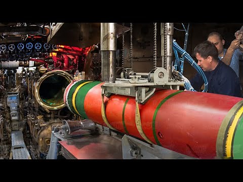 The Scary Process of Reloading Massive US Submarine Torpedoes