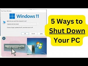 5 Simple Ways to Shut Down Your PC Like a PRO in 2024