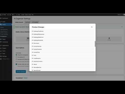 Virtual Media Folders AI Organizer