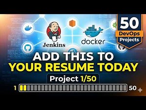 I'm Building 50 Real DevOps Projects So You Can Get Hired || Project #1: Jenkins + Docker CI/CD
