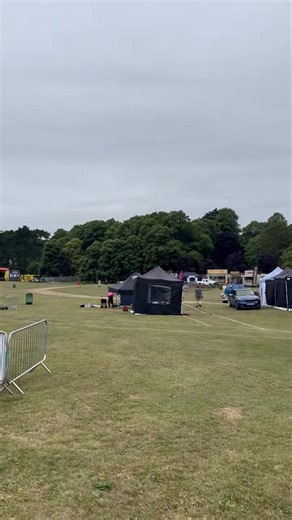 GlastonBARRY all set up! | Barrybados