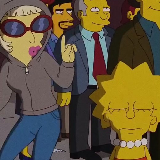 Lady Gaga en Los Simpsons