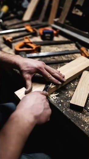 Manual chisels that are often used smooth wood easily #shorts