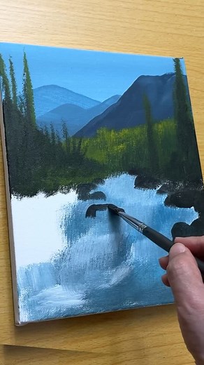 Joony Art on Instagram: "Acrylic painting #art #reels #painting"