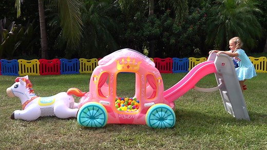 56K views · 569 reactions | Diana and Roma Pretend Play with Fun Inflatable Toys Part 1! | Kids Roma Show | Facebook