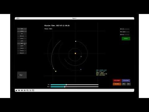 Technical Demo: JPL-Integrated N-Body Orbital Simulator