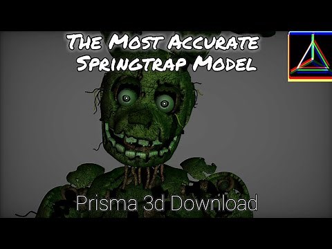 [P3D/FNAF]The Most Accurate Sprintrap Model For Prisma 3D DOWNLOAD