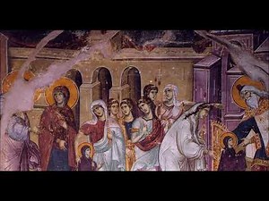 Καταβασίες των Εισοδίων της Θεοτόκου, μέλος αργόν.