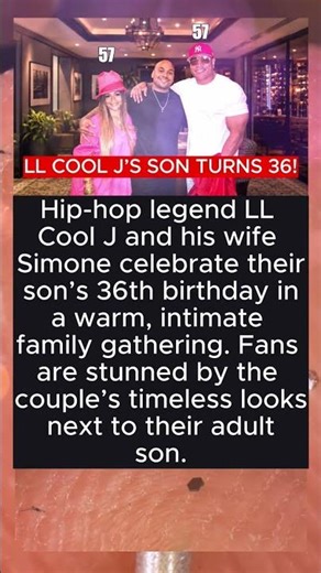 LL Cool J And Wife Simone STUN Fans At Son’s 36th Birthday Gathering! 👑💔 Aging Backwards?!