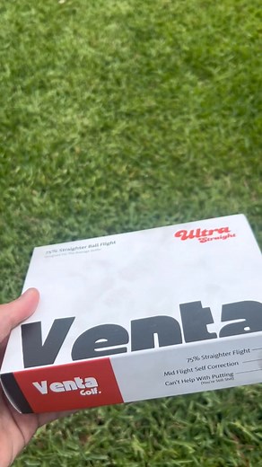 Golf is hard enough—why make it harder with gear that doesn’t help? The Venta Golf Ball is the world’s straightest-flying ball, designed to keep you in play and lower your scores. It’s time to invest in equipment that actually makes a difference. Straighter shots. Better rounds. More fun. | Pure Straight Golf Balls by Venta Golf
