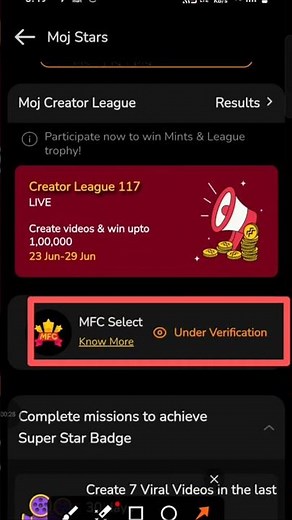 moj app me under verification problem solved 2025 |100% |mfc selectionbig update moj app 2025 ?