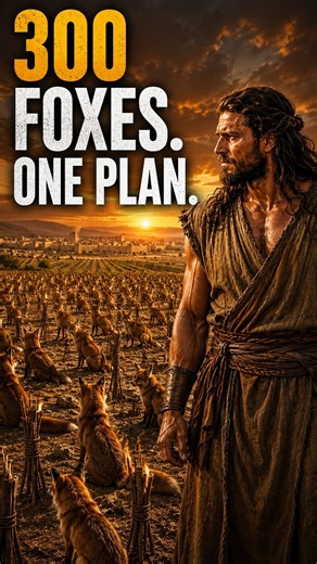 What Happens When You Mess with Samson: 300 Foxes and a Whole Lot of Fire #bible #samson