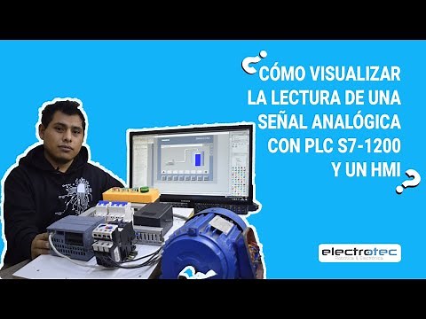 Cómo visualizar una señal analógica con PLC S7-1200 y un HMI