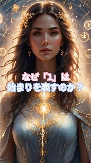 【なぜ？】「1」は始まりを表すのか？#数秘術 #数字の神秘 #スピリチュアル雑学 #1の意味 #数秘のひらめき図書館
