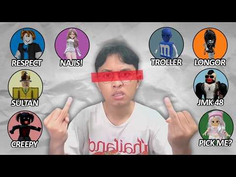 AVATAR CAPER NAJIS, this Roblox avatar is according to your real character in the real world