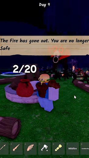 Scared the Vampire Deer 3 Times in a Row 😱🦌 Roblox 99 Nights in the Forest | Divinity Roblox