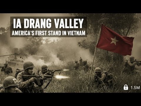 IA DRANG VALLEY: America's First Stand in Vietnam #history #war