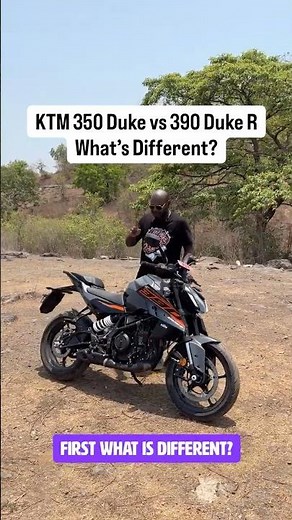 KTM 350 Duke vs 390 Duke: What’s Different? | KTM 350 Duke Has EVERYTHING!
