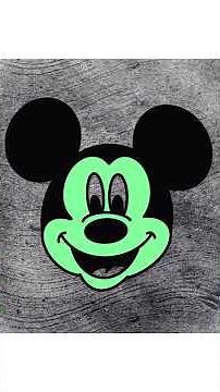 cómo dibujar a mickey mouse fácil y rápido