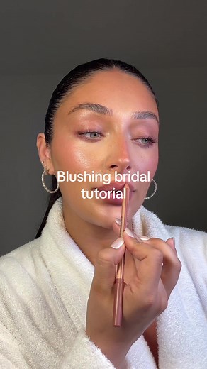 Blushing bridal makeup part 2