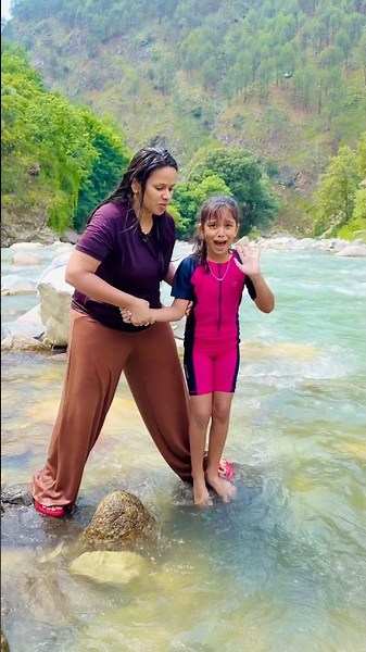amaira ko thande pani m jana pada #shorts # #thegeetagurjar
