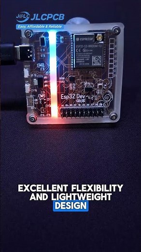 Say Goodbye to Bulky Designs! Transparent PCBs Are Changing the Game! 🔥💡#JLCPCB #TechTok