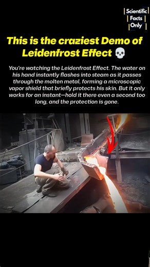 Would you dare to touch the Molten metal? 💀
