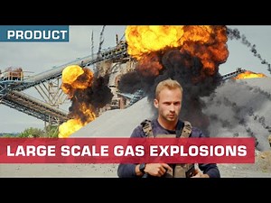 Large Scale Gas Explosions Stock Footage Now Available | ActionVFX