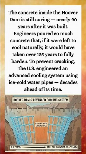 The Hoover Dam Is STILL Hardening After 90 Years - Facts with Neil