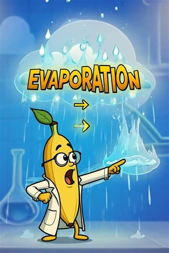"Why Does It Rain? (It's Not the Sky Crying... It's BANANAS!) 🌧️🍌#WhyDoesItRain #HowRainForms