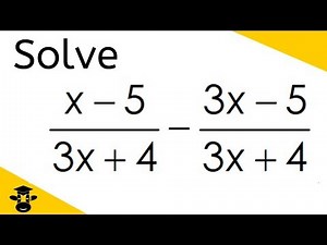 Add and Subtract Rational Expressions with same Denominators