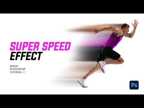 How to Create Super Speed Effect in Photoshop │Quick Photoshop Tutorial