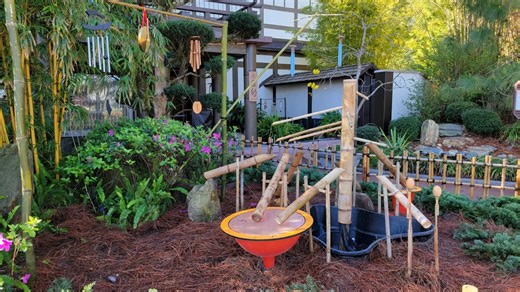 Epcot 2023 International Flower and Garden Festival World Showcase Japan Pavilion Gardens | Chip and Company