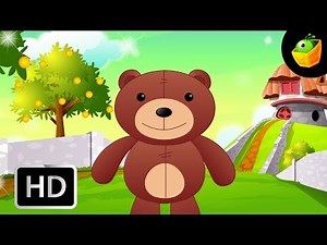 Teddy Bear Turn Around | English Nursery Rhymes | Cartoon/Animated Rhymes For Kids