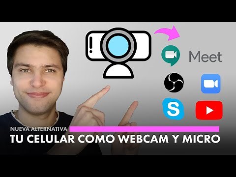 How to use your mobile phone as a webcam and microphone on Windows for Google Meet, OBS, and Zoom...
