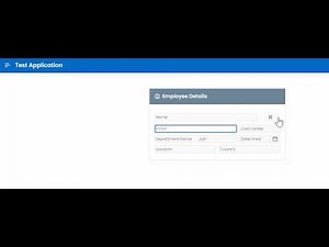 🚀 Oracle APEX Tip: Populate Employee Table Form Items on Button Click using a Modal Popup LOV! 🏆