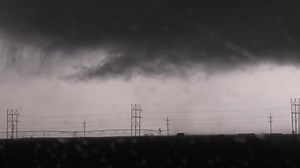 Our first brief tornado to start out chase season 2021! Petersburg, TX 3-12-21 | Val Castor