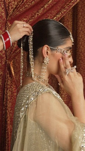 WeddingSutra.com on Instagram: "Details that do the talking. From ‘bride’ rings to statement sunglasses and layered jewels, WeddingSutra Favorite @amamajewels puts a fashion-first spin on bridal that’s set to be the talk of the season. 😍 Tag a bride-to-be who'd love this To know more, head over to @amamajewels. #bridaljewels #weddingjewellerytrends #weddingjewelry #bridalaccessories #weddingsutra"