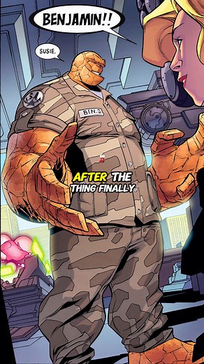 23K views · 307 reactions | The Thing Reveals His True Form! #thething #fantasticfour #marvel #comics #shortsreels | conflux comics | Facebook