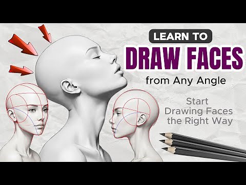 How to Draw Faces for Beginners - Complete Tutorial in 8 Minutes