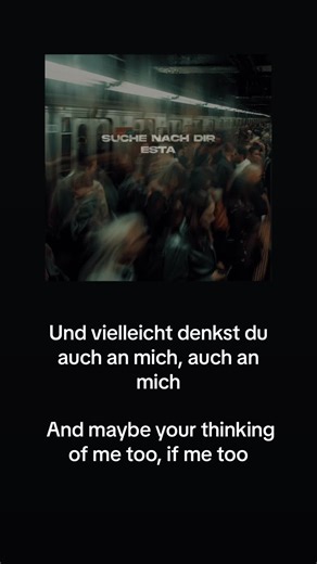 Suche nach dir @EstA@EstA #suchenachdir #esta #learningwithsongs #learngerman #deutschlernen #learingontiktok #fyp