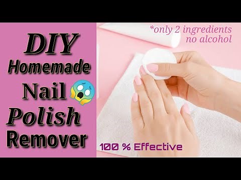 How to make Nail polish Remover at home/ DIY Homemade Remover/How to Make Nail paint remover at home
