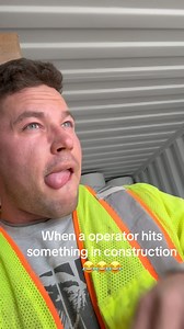 Poor spotter man 😂😂😂 #comedy #fyp #construction #blue #foryou #tiktok | Blue Collar George