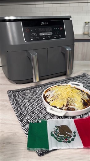 Enchiladas de Mole con Ninja Airfryer: Receta Rápida