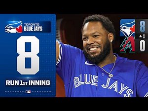 WHAT A START! The Blue Jays score EIGHT RUNS in the 1st inning! (Full inning) 🤯 MLB Highlights