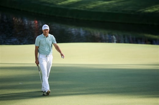 Masters 2026: Jordan Spieth explains what made Michael Greller 'agitated' on the 15th green