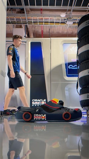 Activating sport mode from the Croc-pit 😉 #F1 #RedBullRacing #Crocs | crocs