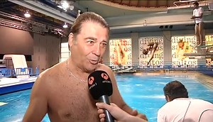 Máximo Valverde: "Yo siembre he entrado a la piscina por la escalerilla"